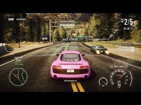 Need For Speed: Rivals Multiplayer Duel – Audi R8 V10 vs. Lamborghini Gallardo LP570-4 Superleggera