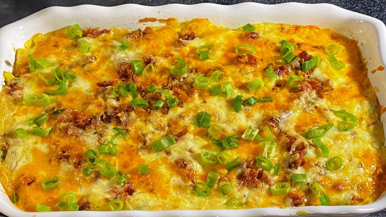 Green Bean and Chicken Gratin Recipe Best Cooking recipes In the world
