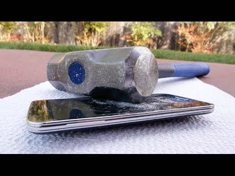 Samsung Galaxy S5 Hammer Smash Fail = Battery Explosion