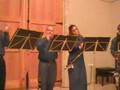 Clarinet quartet of Cuba Nunca Llueve Ebano ensemble