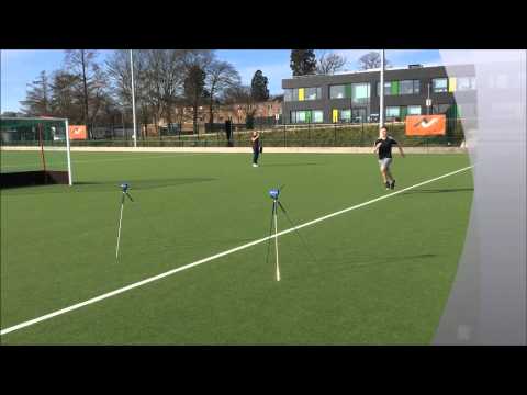 how to do the 30 m sprint test