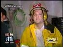 Bombero intoxicado