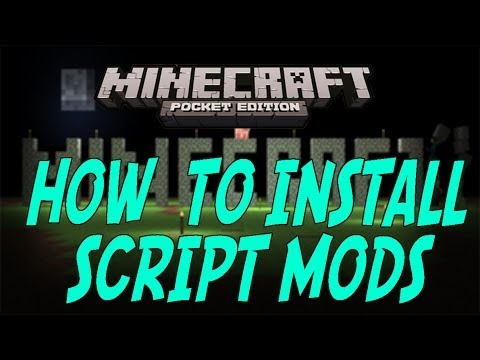 how to install .js mods in minecraft pe