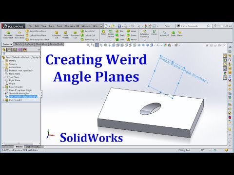 how to define plane in solidworks