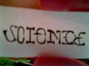 Science and Religion Ambigram