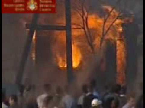 Kosovo , Serbia: church set in ...