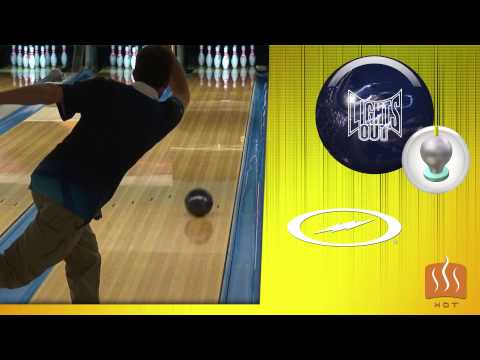 Storm Lights Out Bowling Ball by Scott Widmer, BuddiesProShop.com
