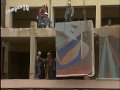 Malaktion im Hauptgebäude