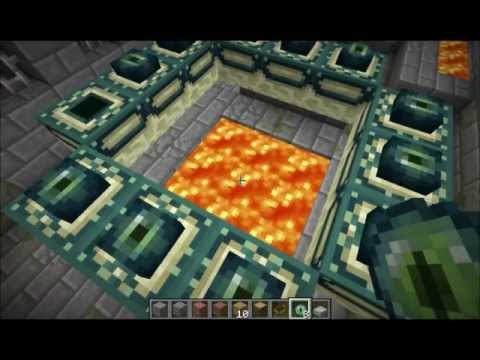 how to i get to the end in minecraft