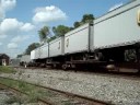 CSX Q173 with LMS leader at Doswell,VA on 8/30/08