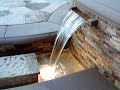 Stacked Stone Water Feature