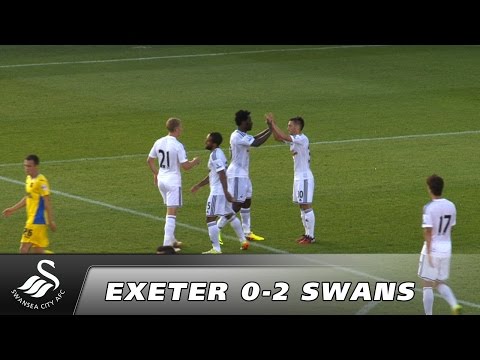 Swans TV - Highlights: Exeter v Swansea