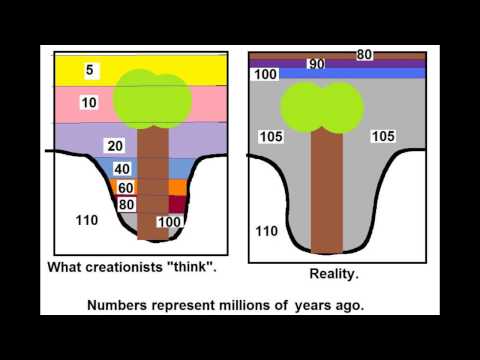 Polystrate Fossils, Moon Dust, and other creationist nonsense.