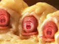 Japanese Baby Pizza with HOT SAUS