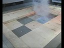 PISO ELEVADO DSE AÇO E CONCRETO PEGA FOGO!