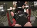 Chad Aichs - 821 Bench Press - WPO Semi Finals World Record