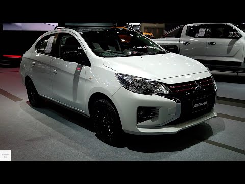 2024 Mitsubishi Mirage G4 Black Edition (Attrage) / In-Depth Walkaround Exterior & Interior