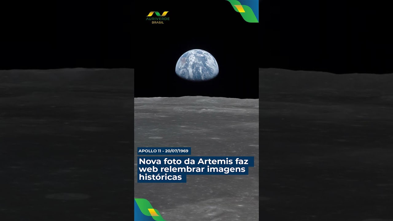 Nova foto da Artemis faz web relembrar imagens históricas