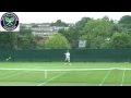 Rafael Nadal practises at Wimbledon - YouTube