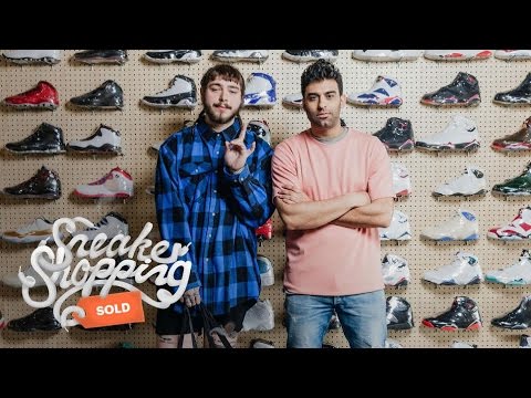 Post Malone Goes Sneaker Shopping With Complex