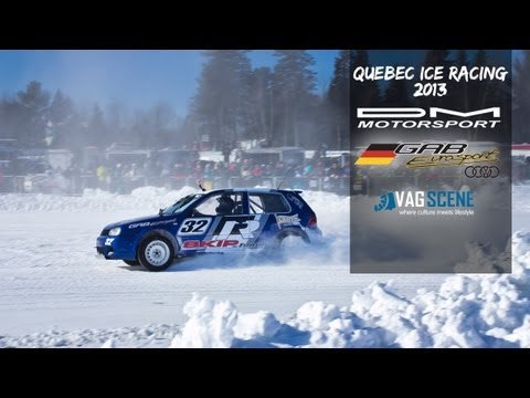 Ice Racing in Lavaltrie Quebec 2013 - Vagscene