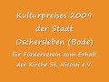 Kulturpreis 2009  in Oschersleben (Bode)