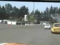 BMW 2002 racing with Porsche 911 and Datsun Bluebird, Pacific Raceways, Kent, WA