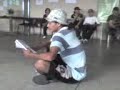 Luís Paulo declamando um POEMA