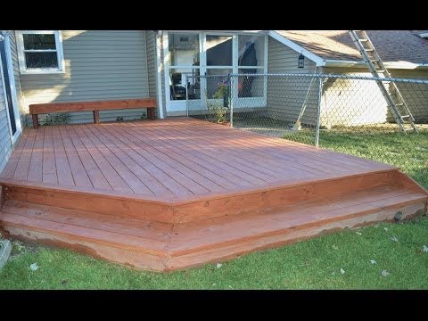 how to build decking