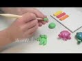 How to Make a Polymer Clay Turtle. www.fimo.web.tr