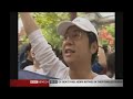 10 days before the Australian leg of the Torch Relay, a pro-China rally is organized by Chinese residents in Melbourne and Sydney.  The march also protests against biased media coverage.