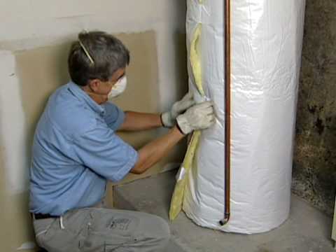 how to insulate water heater