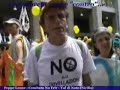 Peppe Leone del Comitato No Triv - Val di Noto contro le trivellazioni nei siti riconosciuti dall'Unesco come patrimonio dell'umanitàIl 7 giugno 2008 hanno partecipato alla 