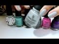 China Glaze Crackle Nail Polish Review and Demo