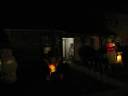 My house in christmas lights.