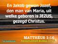 videos de Matthëus - Hoofdstuk 1