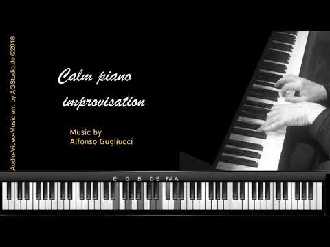 Calm jazz piano - improvisation