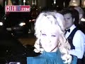 A Pregnant Christina Aguilera Arrives to Kitson\