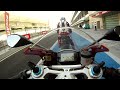 Nous avons pris le guidon de la 1199 Panigale pour un premier essai sur circuit à Abu Dhabi sur le tracé de Yas Marina. Ducati 1199 Panigale first test ride in Abu Dhabi.