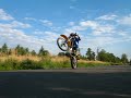 husqvarna 450 te JK. wheelie