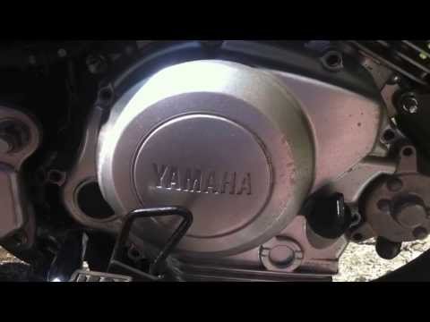 how to change the oil on a yamaha sr 125