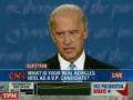 Biden Chokes Up Recalling Family History during VP debate.