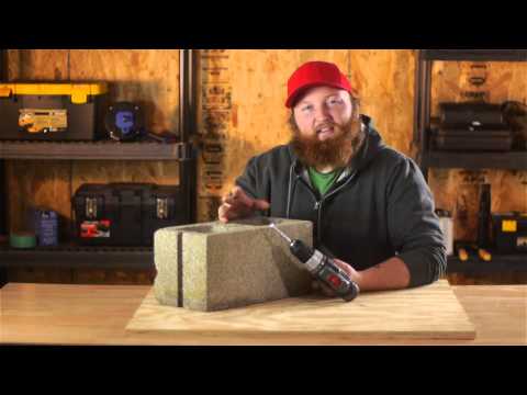how to fasten furring strips to concrete block