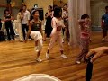 natalie,andrea,kayle  bethany dancing to G-slide