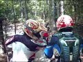 Trailriding Dirtbikes at Rob's