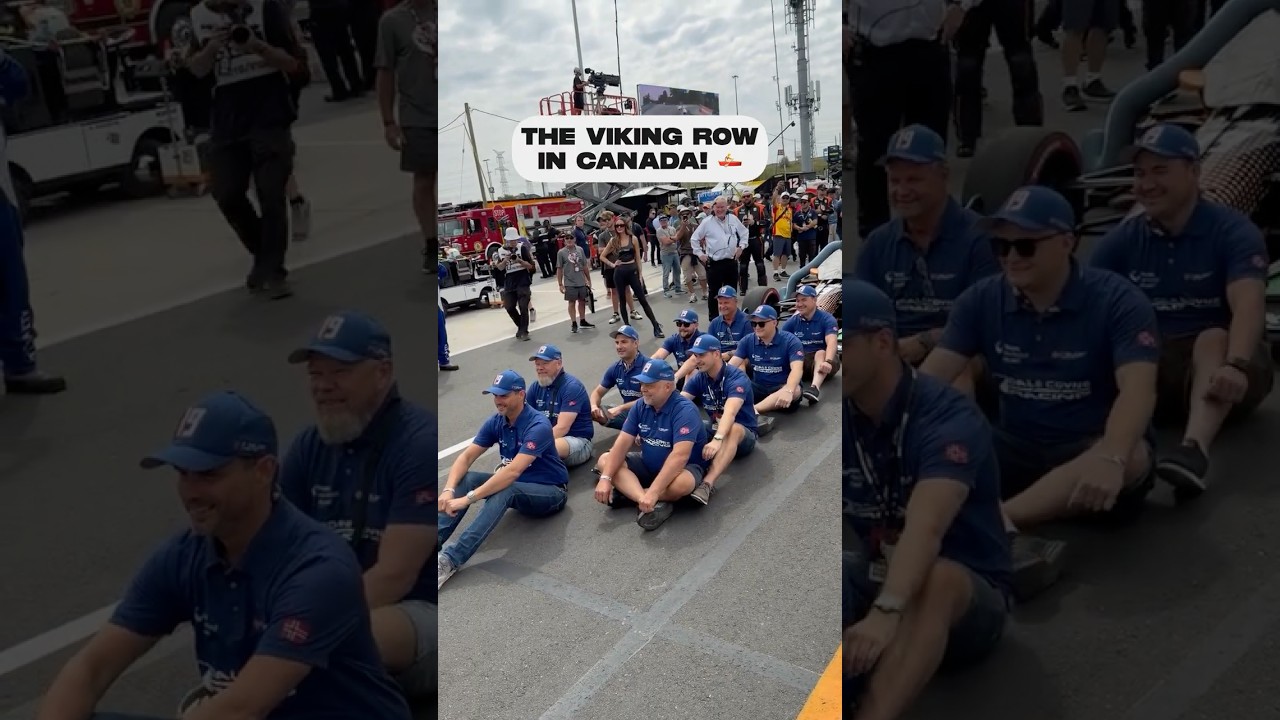 The Dennis Hauger fans are here! #indycar #racing