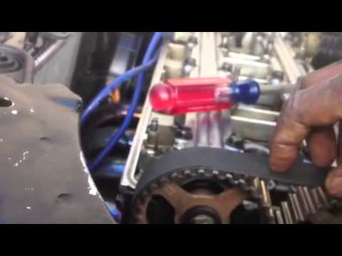 how to change b series timing belt