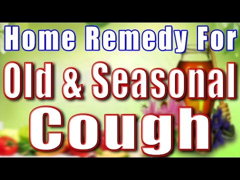 how to cure old cough