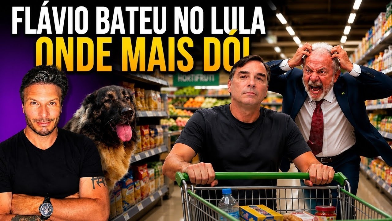 O VÍDEO DE FLÁVIO BOLSONARO QUE LULA QUER APAGAR!