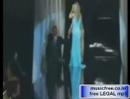 carmen electra falls on runway
